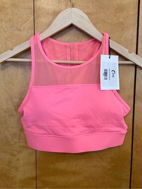 Zyia Active Neon Coral All Star bra Size medium